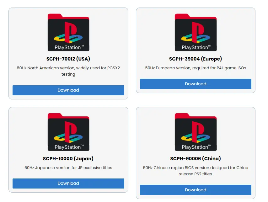 baixar ps2 bios all versions