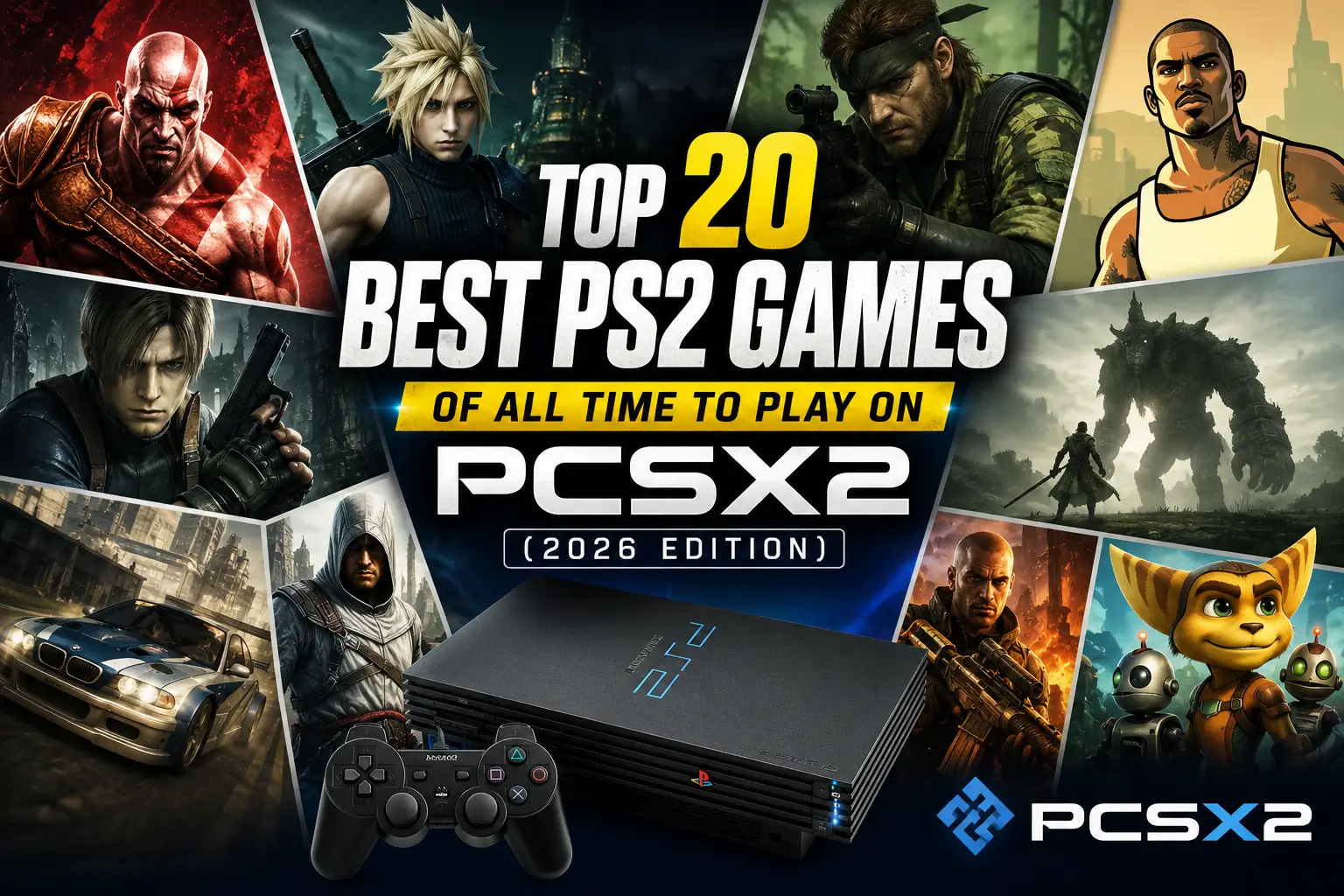 Top 20 best PS2 games montage